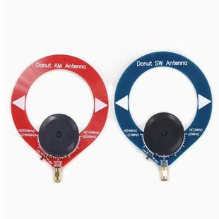 新甜甜圈中短波天线AM/MW/SW迷你天线UV-88环形天线小环天线泉盛