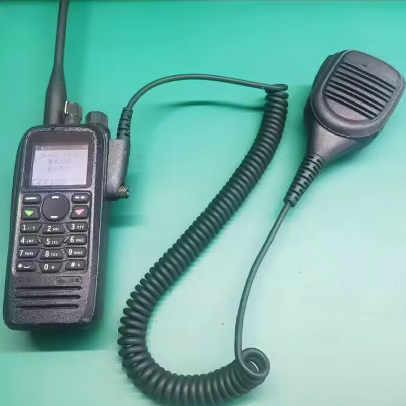 海格诚联AP330 AP380对讲机手咪话筒喊话器手柄扬声器肩咪