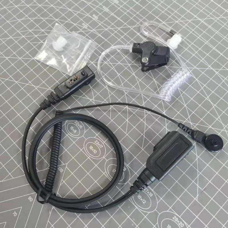 维德AK810二代对讲机耳机AK8101/AK810空气导管耳机线耳麦