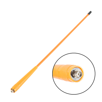 PHD-771天线UV双段对讲机软质苗子39CM高增益增强信号5Rmini UV82