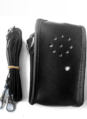 SMP418 Z418对讲机配件皮套保护套防摔套+挂绳袋