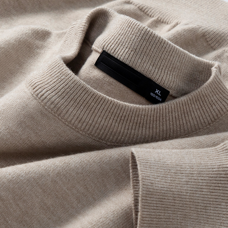 2023年冬季新款羊毛圆领毛衣