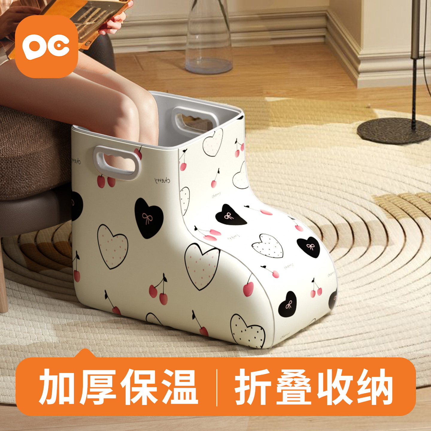 泡脚桶冬季家用保温折叠泡脚袋