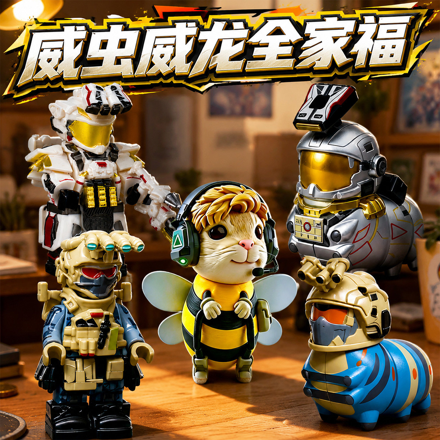 三角洲行动正版周边银色夜光威虫图片