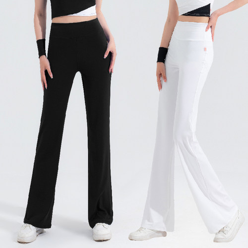 浩舟高腰舞蹈健身操裤子运动速干