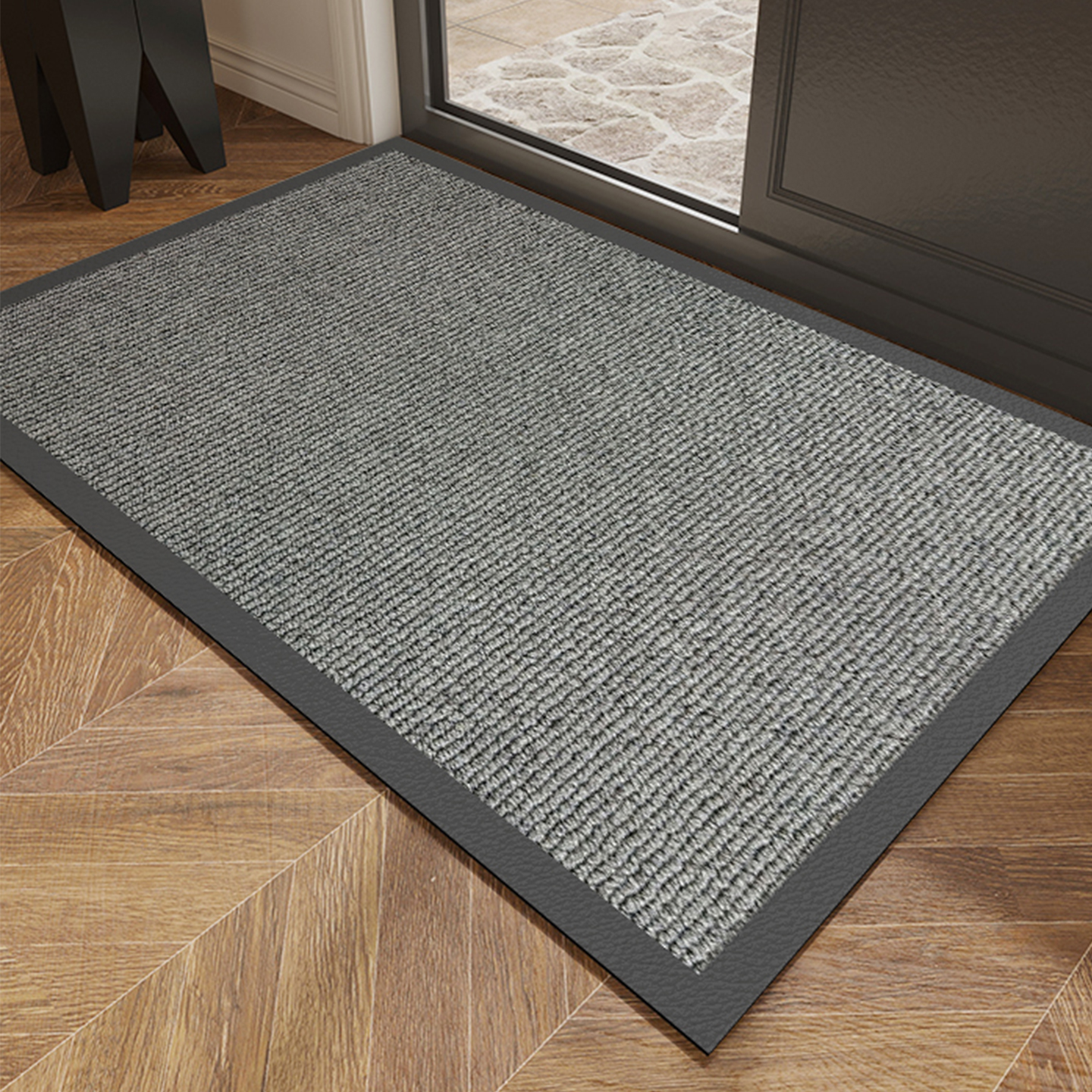 简约轻奢地垫入户门免洗门口地毯