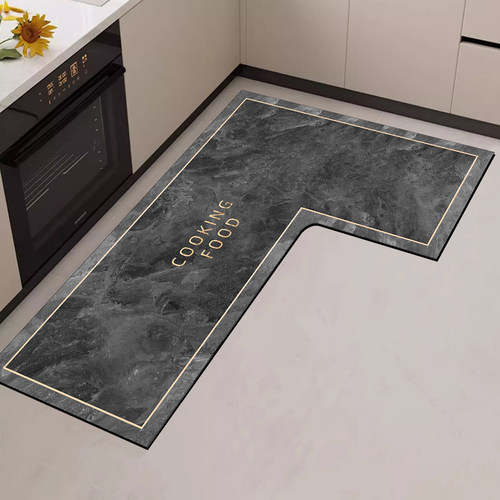 厨房地垫L型转角专用脚垫7字型