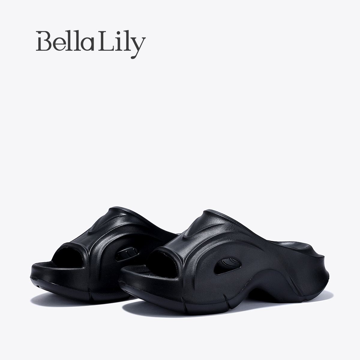 厚底增高沙滩拖鞋