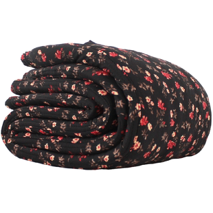 中老年人驼绒棉裤女冬季加绒加厚老太太宽松奶奶外穿保暖妈妈花裤