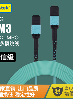MPO-MPO-8LC 万兆OM3/4 多模光纤跳线 8芯 12芯 束状 MTP-MTP 40G跳线