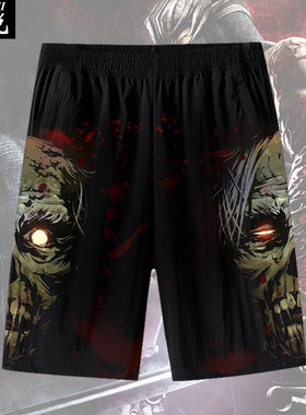 忍者龙剑传NINJA GAIDEN游戏steam速干短裤子男士5五分裤学生中裤