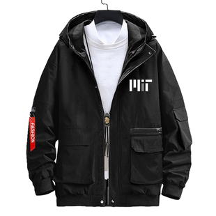 麻省理工大学校服美国大学校园文化纪念连帽夹克男女外套帽衫衣服