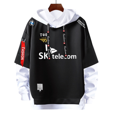 T1战队服S12全球总决赛连帽卫衣