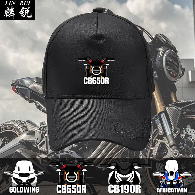 可定制金翼cb190r非双机车摩托车骑行户外鸭舌帽子男女防晒棒球帽