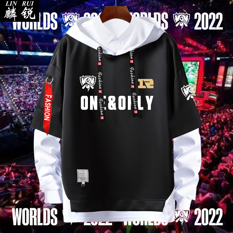 S12全球总决赛出征服连帽卫衣