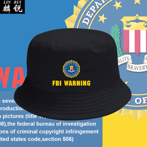 FBI美国联邦调查局渔夫帽