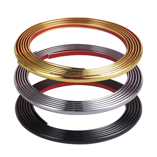 自粘美缝贴条墙布金色亮光边条墙板装饰条封边墙纸墙面防水压线条