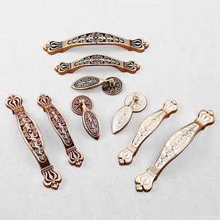 拉德 拉手柜门现代简约衣柜门把手欧式柜子橱柜门拉手抽屉拉手