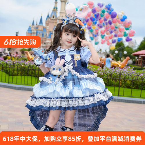 2026夏季女童洛丽塔公主连衣裙