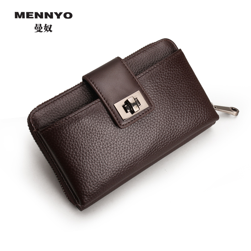 MENNYO曼奴横款手机腰包卡包钱包