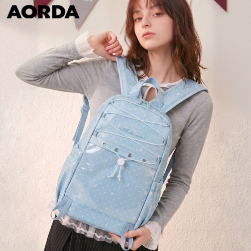 AORDA二次元波点痛包小型双肩包