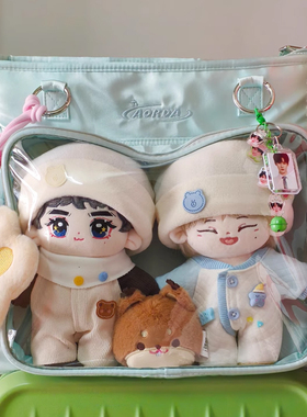 AORDA 三用二次元双肩绿色痛包女旅游轻便背包20cm娃包通勤大食量