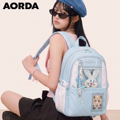 AORDA简约痛包双肩包日常大容量