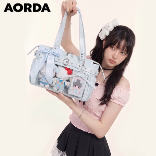 AORDA日常皮质机车痛包通勤娃包