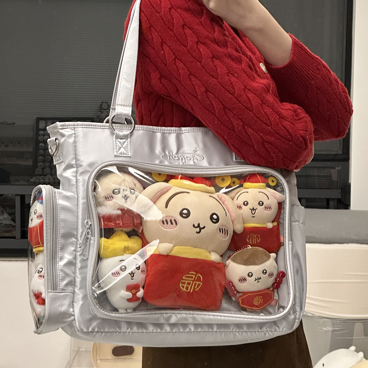 AORDA二次元社畜娃包女三用双肩