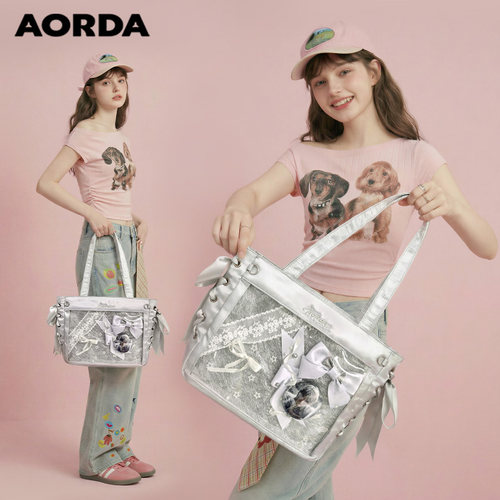 AORDA小食量丝带痛包可单肩斜挎