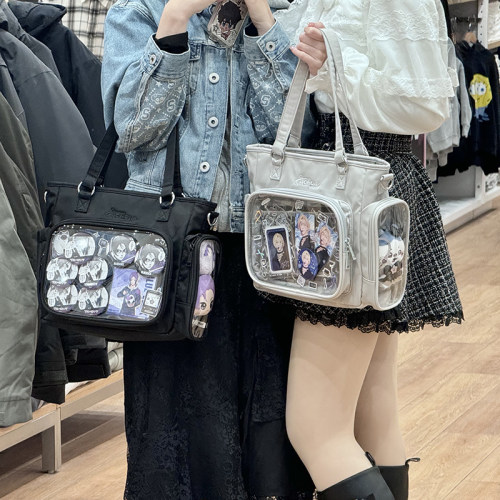 AORDA双肩痛包三用背法托特包