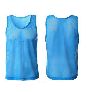 网眼透气篮球足球训练背心队服分组对抗服户外拓展马甲号码衫坎肩