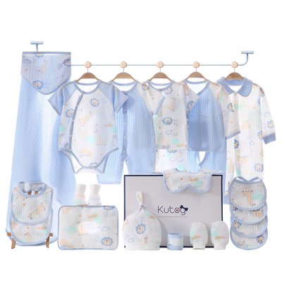 酷童拉米0-1岁男女纯棉轻薄透气