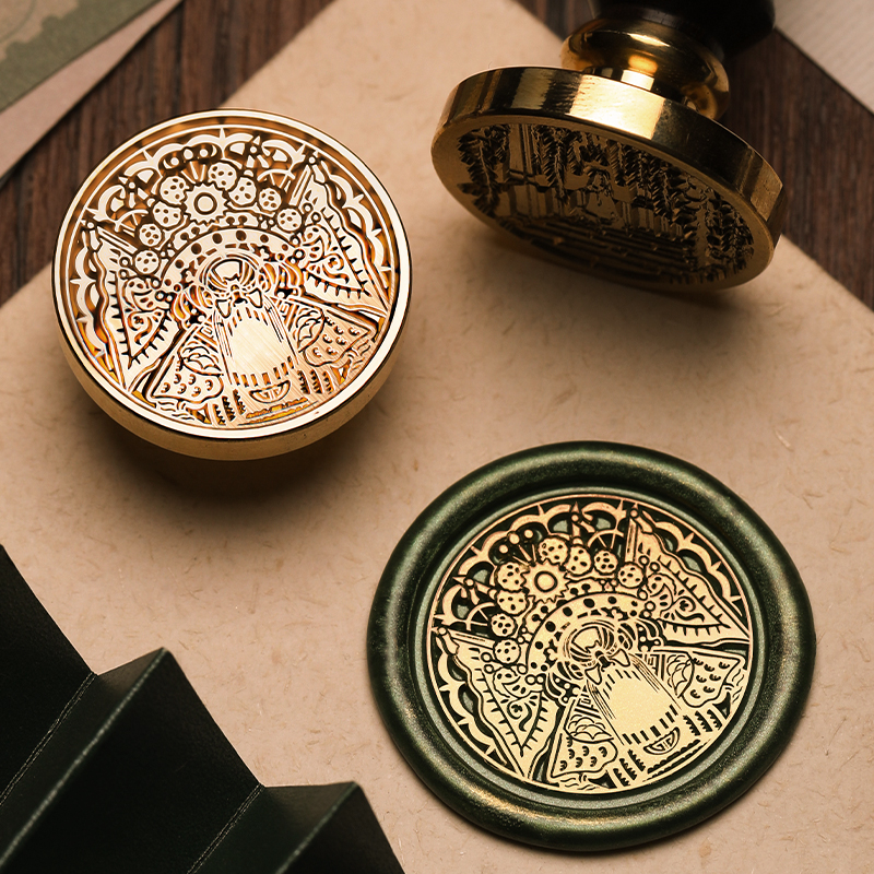 穗迪思火漆铜头古韵中式