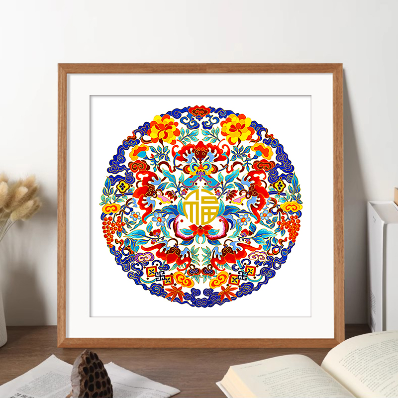 2025新款福十字绣线绣高级感