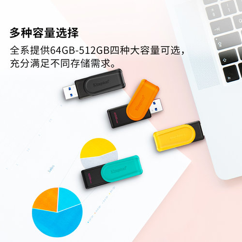 金士顿u盘大容量64g高速usb