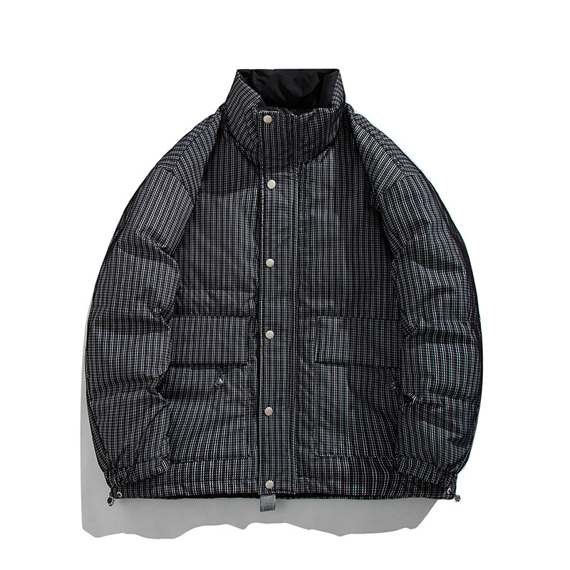 白底图冬季日系潮牌保暖加厚白鸭绒羽绒服C309B-QY8806-P150,男装羽绒服,电商C309B