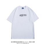 2024夏装新款白底平铺日系卡通个性印花纯棉短袖T恤C309BT3022P25，男装T恤，电商C309B
