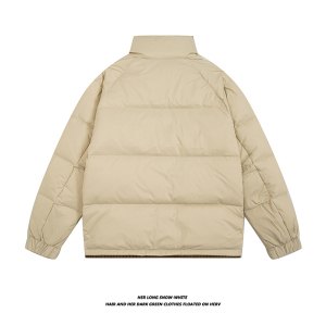 80%绒 2024冬季新款男士羽绒服简约保暖加厚羽绒外套 88009-P155图片