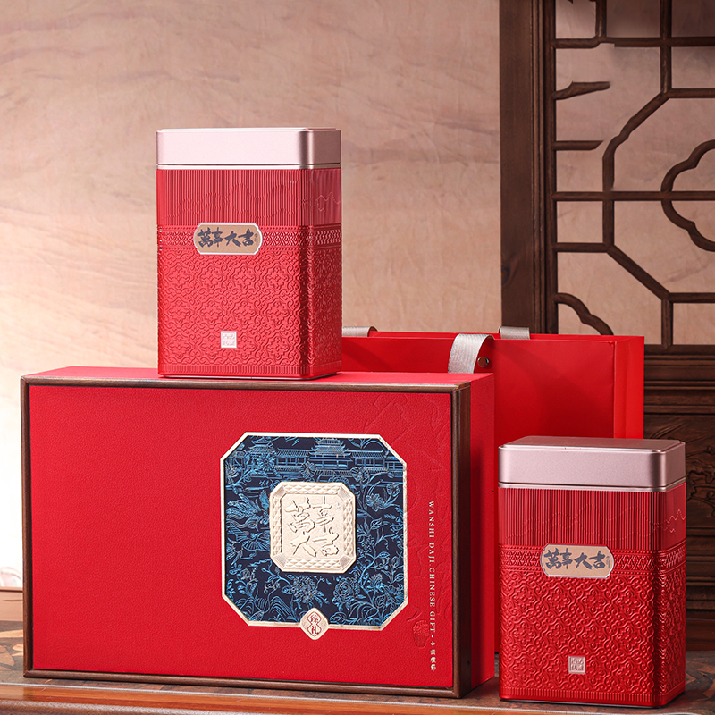 九曲红梅红茶包装盒空礼盒高档凤凰单丛古树红茶金骏眉礼盒装空盒
