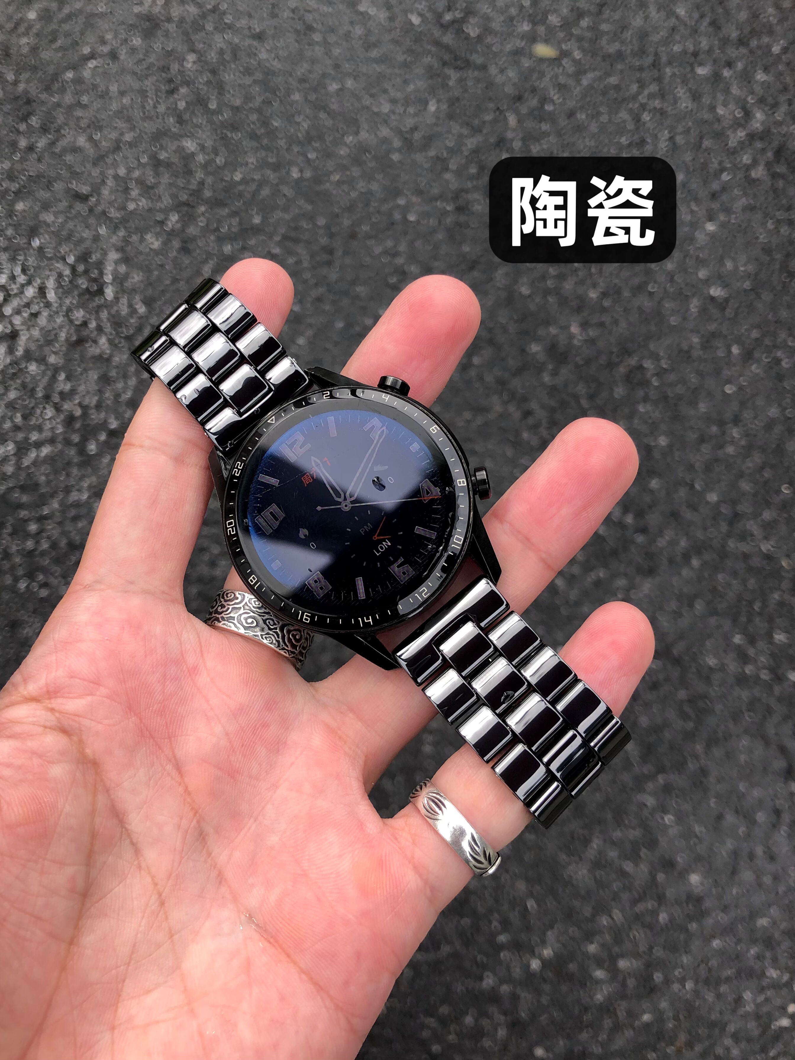 陶瓷表带~更高硬防划痕！