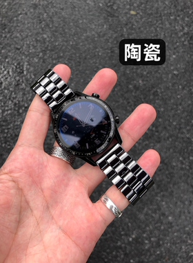 卡客风暴 陶瓷表带适用华为GT6手表表带GT5三珠watch5小米oppox2