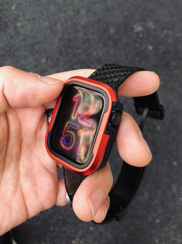 金属橡胶一体iwatch保护壳