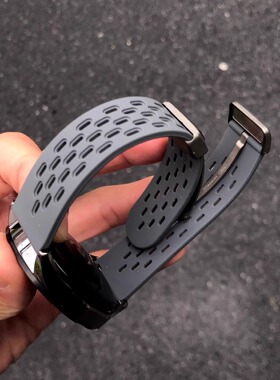 kake透气镂空适用华为手表GT5表带硅胶GT3pro磁吸扣watch4小米18