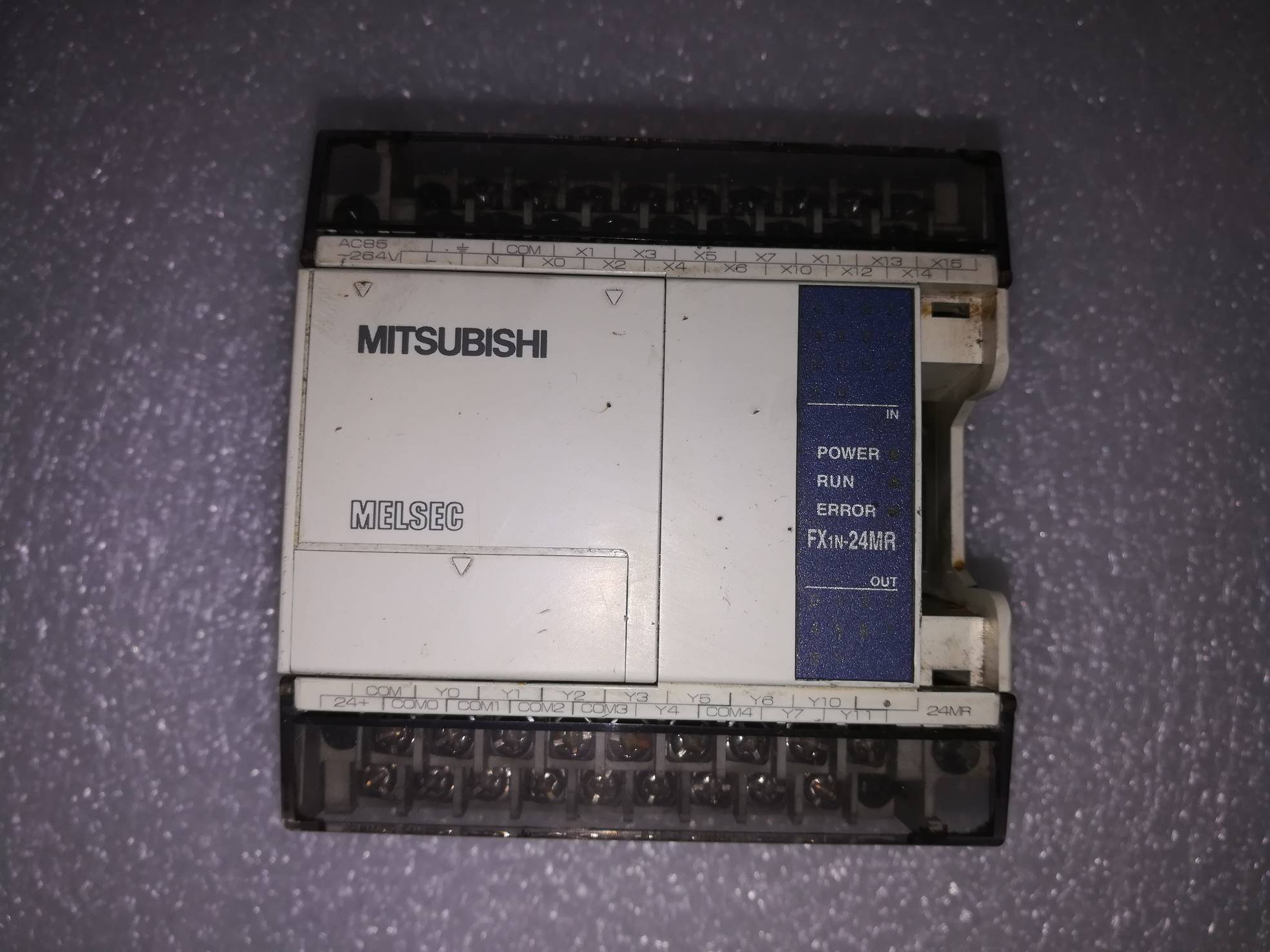 拆机三菱 fx1n-24mr-001 实物图议价