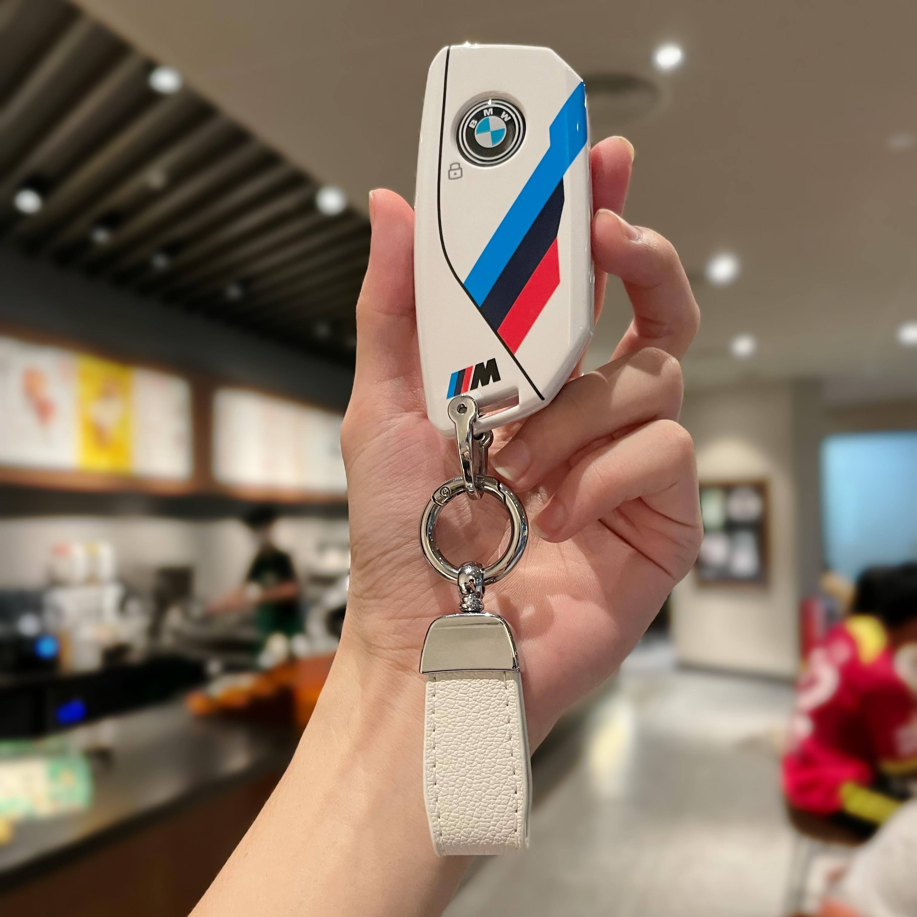 适用宝马钥匙套2023款7系735li/新款740li/i7/X1/iXXM高档X7X6扣