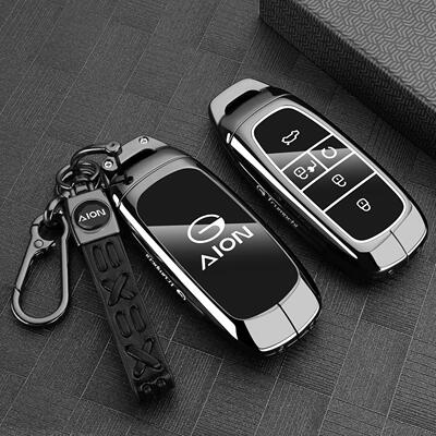 2025新款埃安Yplus钥匙套专用AION S MAX/plus车金属全包保护扣壳