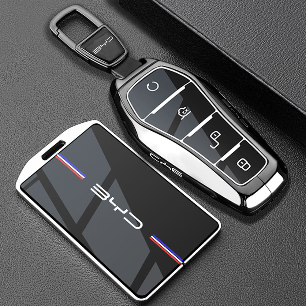 2025款比亚迪海鸥钥匙套驱逐舰05海狮07EV护卫舰07dmi车金属扣壳