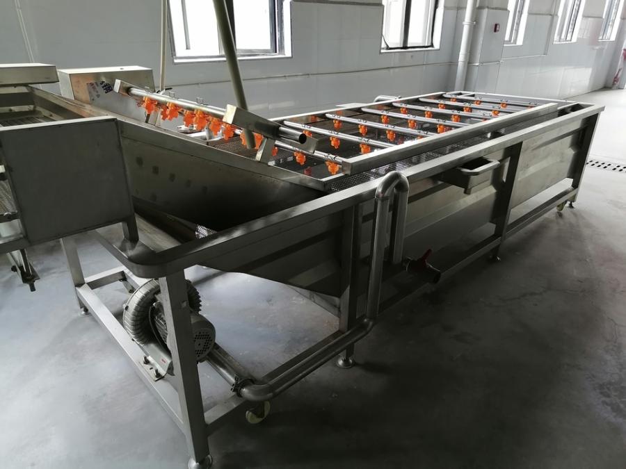 8月7日遵义食品公司气泡清洗机（外尺：1.25*6.3m）1台网络拍卖公告