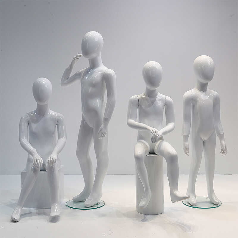 全身人体橱窗儿童服装小孩展示架